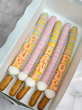 Load image into Gallery viewer, Decorated: Chocolate Covered Pretzel Rods