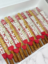Load image into Gallery viewer, Decorated: Chocolate Covered Pretzel Rods
